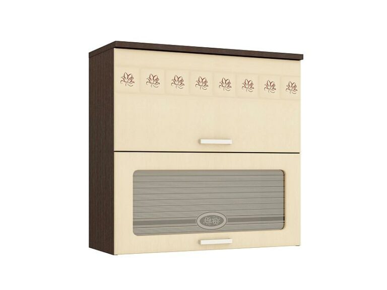 Шкаф-витрина кухонный  Аврора 10.09