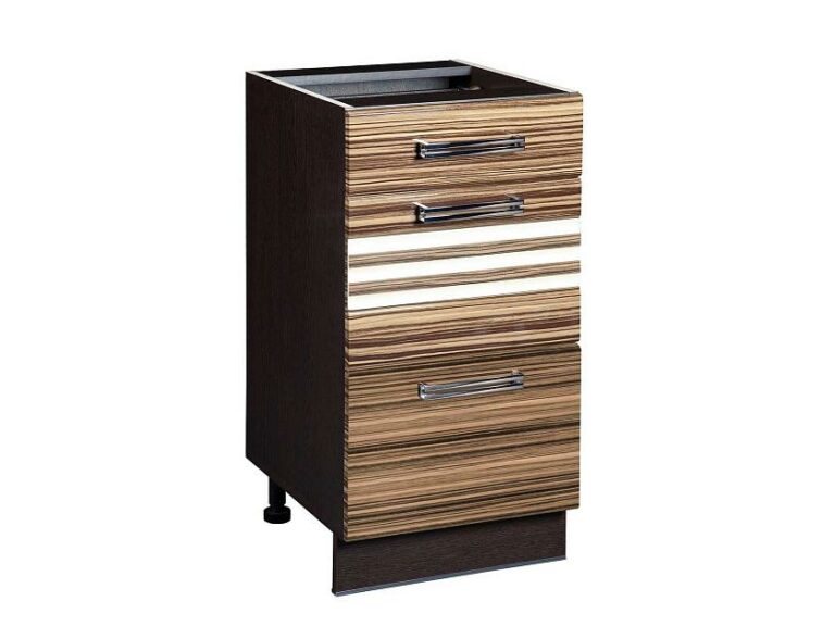 Напольный шкаф (3 ящика с метабоксами) Рио 16.59