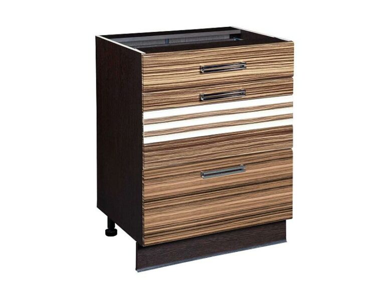 Напольный шкаф (3 ящика с метабоксами) Рио 16.66