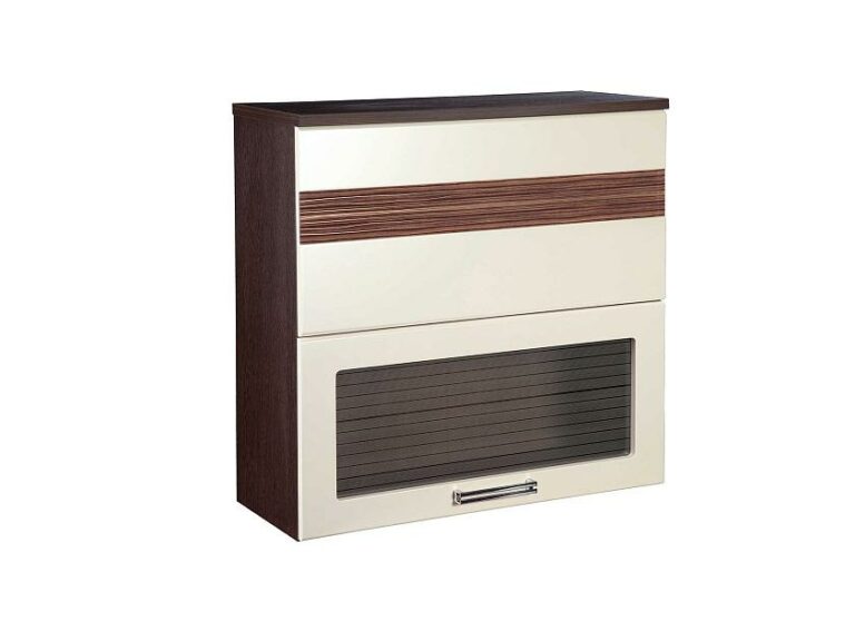 Шкаф-витрина кухонный (с системой плавного закрывания) Рио 16.81.1