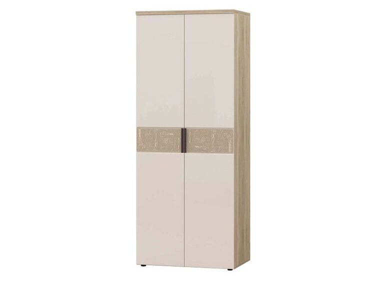 Шкаф для одежды с полками и штангой Кашемир 900.13