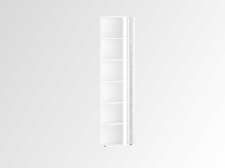 Стеллаж угловой (лев/прав) Николь 901.17