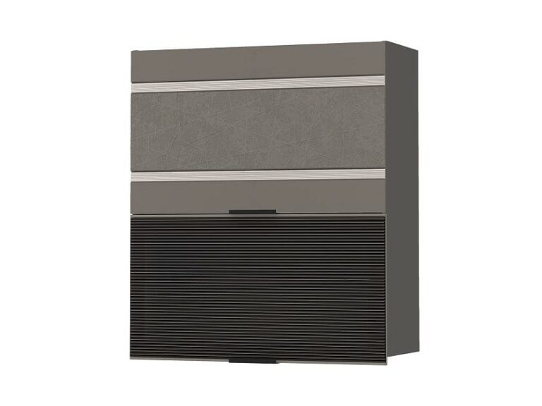 Шкаф-витрина кухонный (с системой плавного закрывания) Грейс 105.09