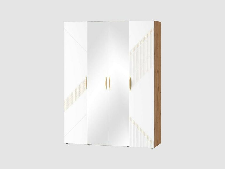 Шкаф четырехдверный с зеркалом Монако 903.14