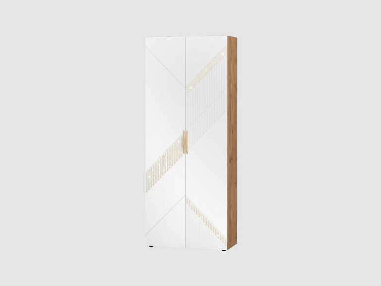 Шкаф для одежды с полками и штангой Монако 403.02