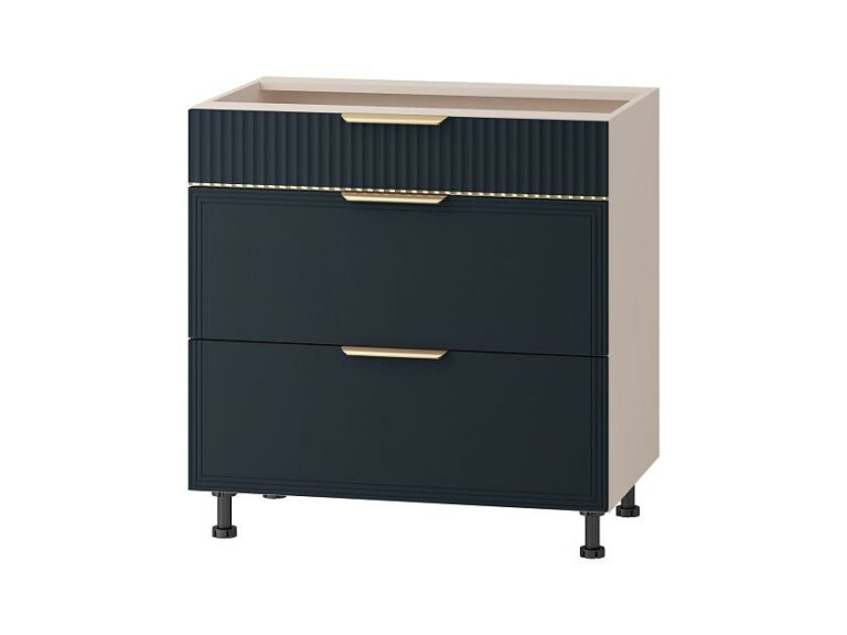 Напольный шкаф (3 ящика с системой плавного закрывания) Флоренция 108.92