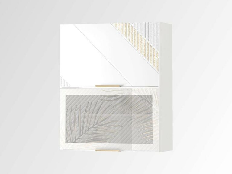 Шкаф-витрина кухонный (с системой плавного закрывания) Монако 106.09