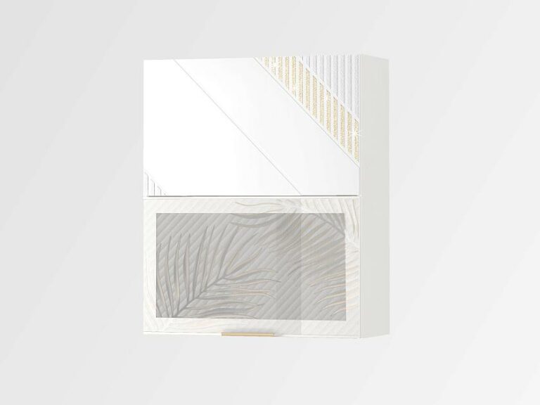 Шкаф-витрина кухонный (с системой плавного закрывания) Монако 106.81