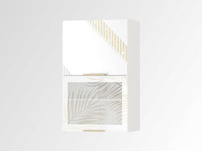 Шкаф-витрина кухонный (с системой плавного закрывания) Монако 106.08