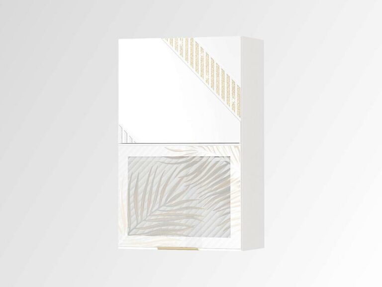 Шкаф-витрина кухонный (с системой плавного закрывания) Монако 106.80