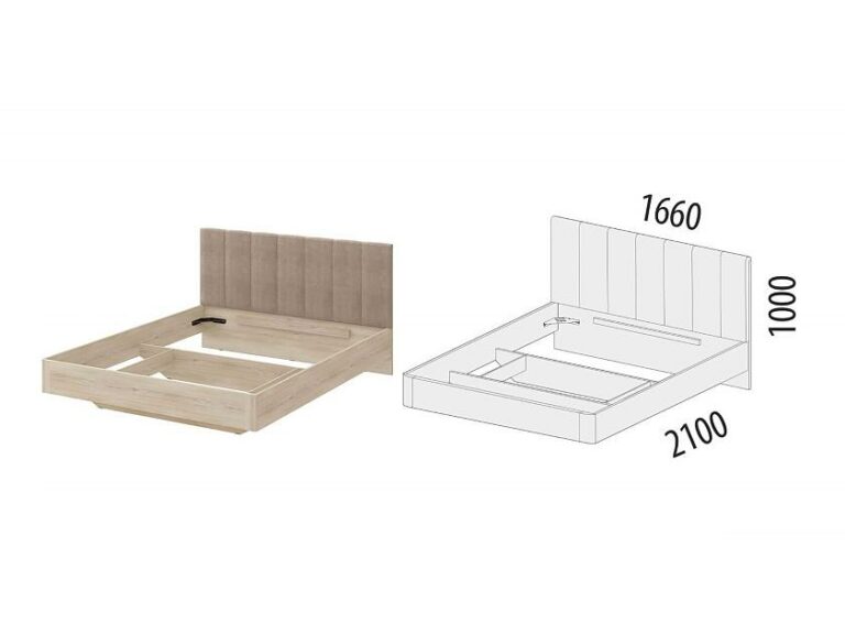 Каркас кровати Кашемир 900.01